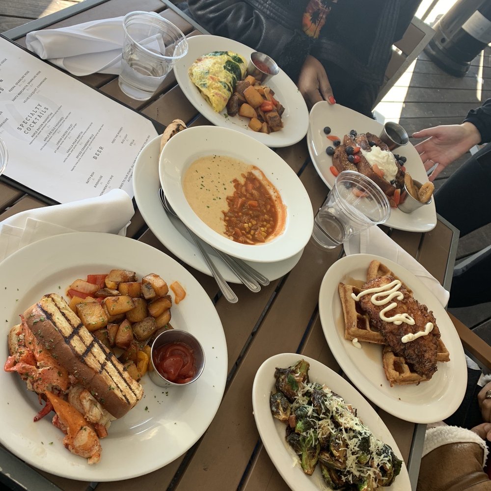 Ampersea - Another shot of our food. Look at that lobster meat! - New American Near Me - Baltimore, Maryland Ampersea - Another shot of our food. Look at that lobster meat! - New American Near Me - Baltimore, Maryland