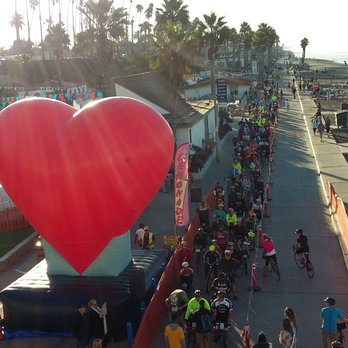 Bike the Coast - Start Line is narrow - Bike tours Near Me - Oceanside, California