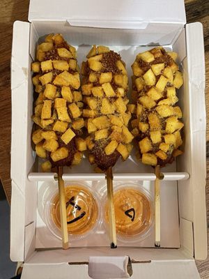 Two Hands Corn Dog Grand Prairie by null