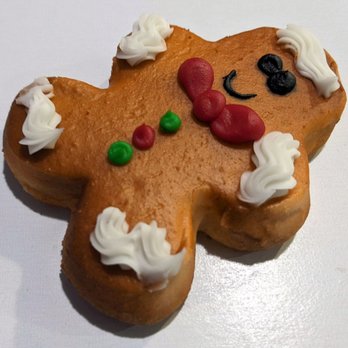 Sugar Twist Bakery - 12/24/22 Gingerbread Man Sugar Cookie - Donuts Near Me - Bakersfield, California