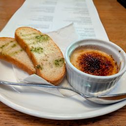 Delicious appy of toast and honey truffle topped toast cheese Delicious appy of toast and honey truffle topped toast cheese