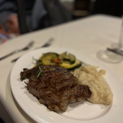 Southern Prime Steakhouse - Steak with mashed potatoes