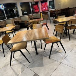 Burger King - Not sure what that liquid on the floor is... unsettling.