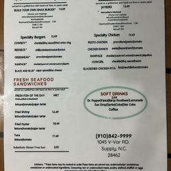 SMacnally’s - Menu 10/6/24