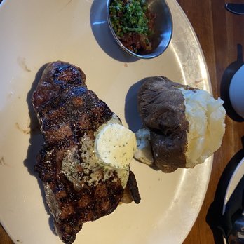 J. Alexander's - Strip steak, tater. Yum. - New American Near Me - Franklin, Tennessee J. Alexander's - Strip steak, tater. Yum. - New American Near Me - Franklin, Tennessee