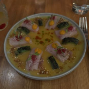 Artesano Peruvian Cuisine - Hamachi tiradito - Peruvian Near Me - New York, New York