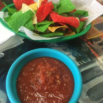 Portales - Salsa is good and spicy, and though the chips may be colorful, Their flavor did not impress. - Mexican Near Me - Memphis, Tennessee Portales - Salsa is good and spicy, and though the chips may be colorful, Their flavor did not impress. - Mexican Near Me - Memphis, Tennessee