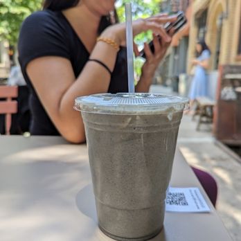 Davelle - Black sesame latte - Japanese Near Me - New York, New York Davelle - Black sesame latte - Japanese Near Me - New York, New York