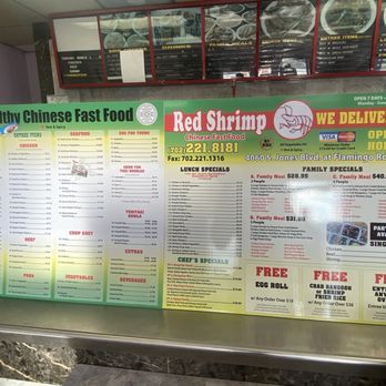 Red Shrimp Company - Menu - Chinese Near Me - Las Vegas, Nevada