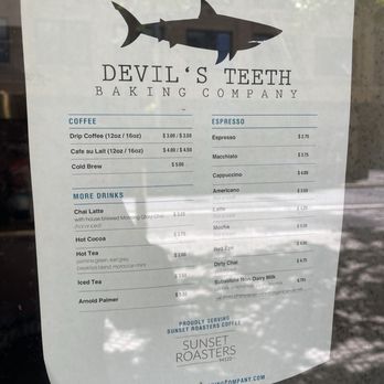 Devils Teeth Baking - Coffee menu - Breakfast & Brunch Near Me - San Francisco, California Devils Teeth Baking - Coffee menu - Breakfast & Brunch Near Me - San Francisco, California