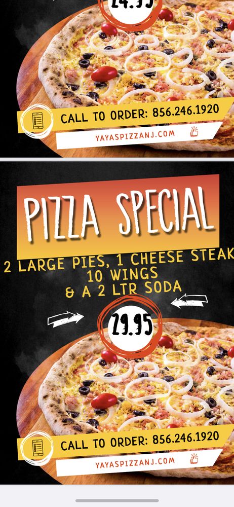 Yaya's Pizza Logo