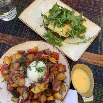 The Table - Corn Corned Beef and Hash Crab avocado toast - New American Near Me - San Jose, California The Table - Corn Corned Beef and Hash Crab avocado toast - New American Near Me - San Jose, California