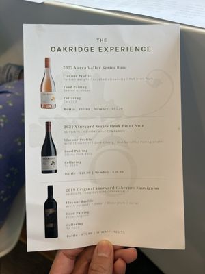 Oakridge Wines by null