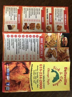 Menu photo 5 Belleville Fish and Chicken Belleville, IL