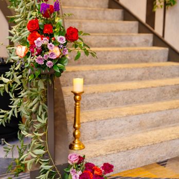 Presch Petals - Stairwell floral decor - Florists Near Me - Dallas, Texas Presch Petals - Stairwell floral decor - Florists Near Me - Dallas, Texas