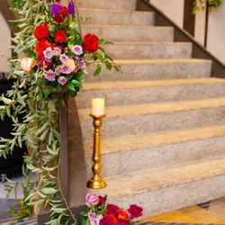 Presch Petals - Stairwell floral decor