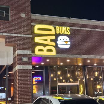 Bad Buns - Outdoor sign - Burgers Near Me - Sugar Land, Texas