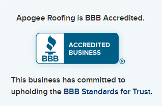 Slide of Apogee Roofing