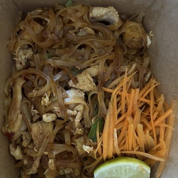 Thai Lao Restaurant - 25. Pad Thai with chicken - Thai Near Me - Hercules, California Thai Lao Restaurant - 25. Pad Thai with chicken - Thai Near Me - Hercules, California
