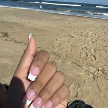Emerald Nail Salon - French tip acrylic - Nail Salons Near Me - Fairfax, Virginia Emerald Nail Salon - French tip acrylic - Nail Salons Near Me - Fairfax, Virginia