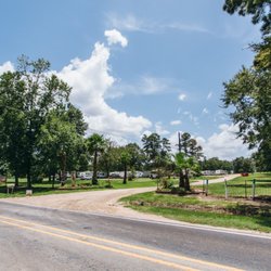 Ford Chapel RV Park - Park sits back from the farm road making traffic notice almost unnoticeable