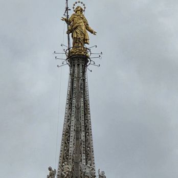 Duomo di Milano - The tallest building in Milan. No building can be taller than. The Virgin Mary atop the spire. - Landmarks & Historical Buildings Near Me - Milan, Michigan Duomo di Milano - The tallest building in Milan. No building can be taller than. The Virgin Mary atop the spire. - Landmarks & Historical Buildings Near Me - Milan, Michigan