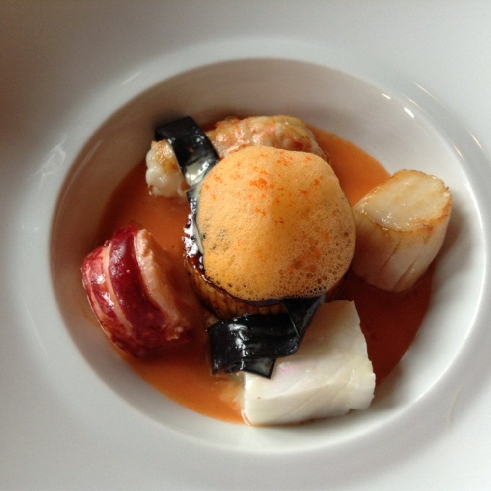 Pavillon Ledoyen - This seafood dish was to die for! - French Near Me - Paris, 75