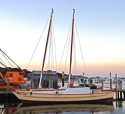 Sailing Montauk's Catamaran Mon Tiki by null