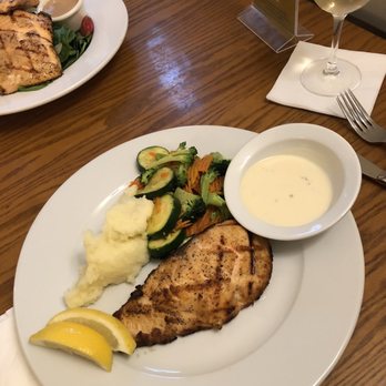 Boulevard Cafe - Grilled Salmon - New American Near Me - Daly City, California
