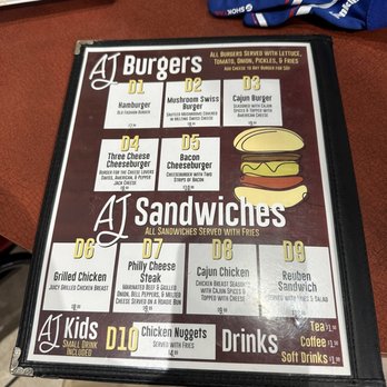 A J's Steak And Pasta - Burgers and sandwiches - Buffets Near Me - Idabel, Oklahoma A J's Steak And Pasta - Burgers and sandwiches - Buffets Near Me - Idabel, Oklahoma