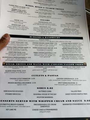 Menu photo 1 The Station - Bernardsville Bernardsville, NJ