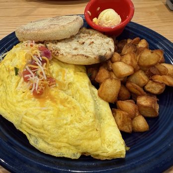 J. Christopher's - San Bernardino Omelette. Loved it and the taters were especially crispy and yummy. - Breakfast & Brunch Near Me - Flowery Branch, Georgia J. Christopher's - San Bernardino Omelette. Loved it and the taters were especially crispy and yummy. - Breakfast & Brunch Near Me - Flowery Branch, Georgia
