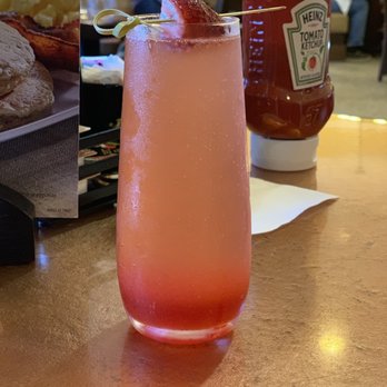 Another Broken Egg Cafe - Strawberry St. Germain mimosa. - Breakfast & Brunch Near Me - Pensacola, Florida