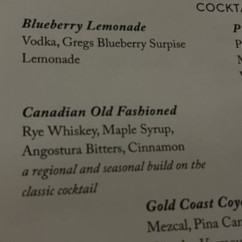 Hunter & Thief - Canadian Old Fashioned - Cocktail Bars Near Me - Lindenhurst, New York