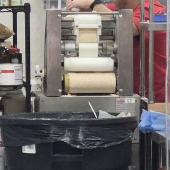 Bagel Dock Express - Dough being rolled - Bakeries Near Me - Export, Pennsylvania