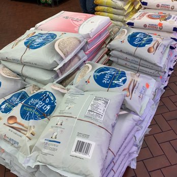 Food Bazaar Supermarket - The asian rice section with lots of variety - Grocery Near Me - Douglaston, New York