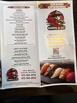 Menu photo 1 Sushi A&C Denville, NJ Menu photo 1 Sushi A&C Denville, NJ
