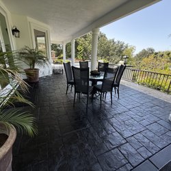 C&N Decorative Concrete - Beautiful concrete patio stained in Westlake Village, CA
