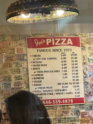 Menu photo 3 Joe's Pizza New York, NY