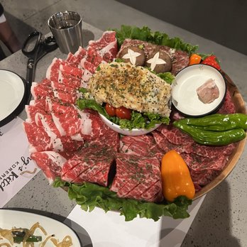 Kang's Kitchen BBQ Duluth - Multi plater.. forgot the price.. around $200 with lobster - Korean Near Me - Duluth, Georgia