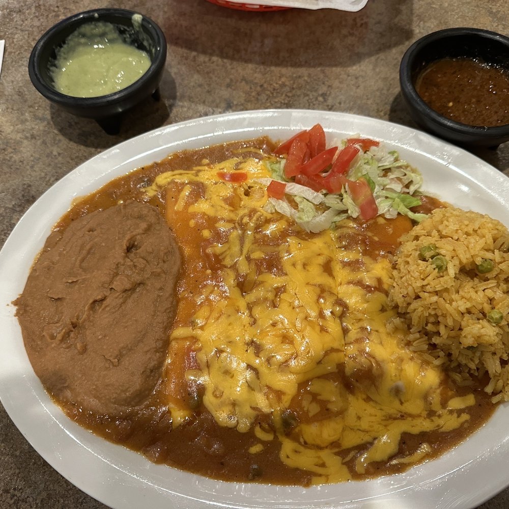Tavos Mexican Grill - Cheese enchiladas - Mexican Near Me - Spring, Texas