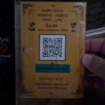 The Lost Paddy - Happy Hour menu - Sports Bars Near Me - Nashville, Tennessee