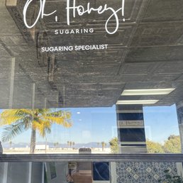 Exterior outside entrance of Oh, Honey! Sugaring - Front door - Los Alamitos, California Exterior outside entrance of Oh, Honey! Sugaring - Front door - Los Alamitos, California