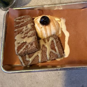 Apocalypse BBQ - Churros with vanilla ice cream - Food Trucks Near Me - Miami, Florida