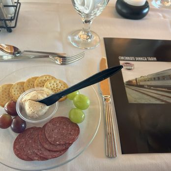 Cincinnati Dinner Train - Appetizer - New American Near Me - Cincinnati, Ohio