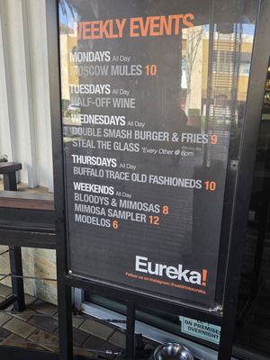 Menu photo 8 Eureka! Cupertino, CA Menu photo 8 Eureka! Cupertino, CA
