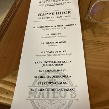 Mateo's Taco & Cantina - Happy hour - Tacos Near Me - East Hampton, Connecticut Mateo's Taco & Cantina - Happy hour - Tacos Near Me - East Hampton, Connecticut
