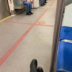 501 Queen Streetcar - Inside the streetcar