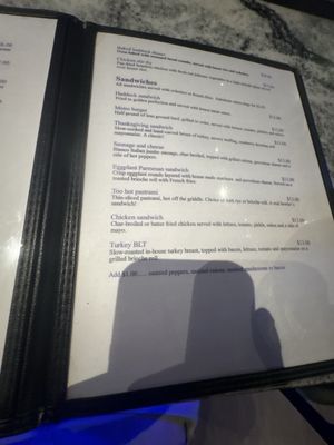 Menu photo 3 Spare Time Tavern Peabody, MA