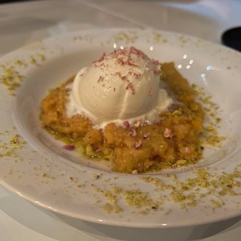 Meesha - Moongdal Halva with Gelato - Indian Near Me - Seattle, Washington Meesha - Moongdal Halva with Gelato - Indian Near Me - Seattle, Washington